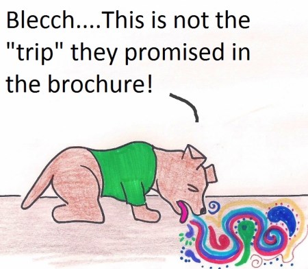 Blecch...This is not the "trip" they promised in the brochure!