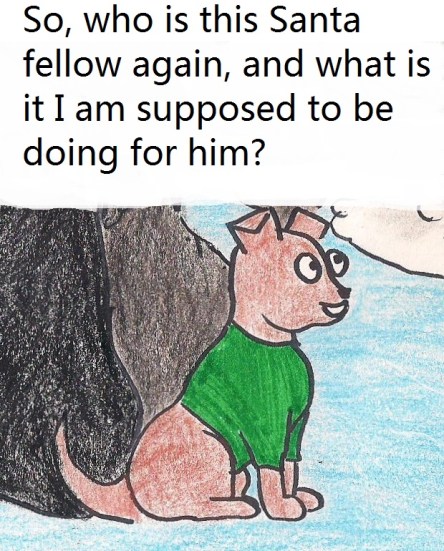 So, who is this Santa fellow again, and what is it I am supposed to be doing for him?