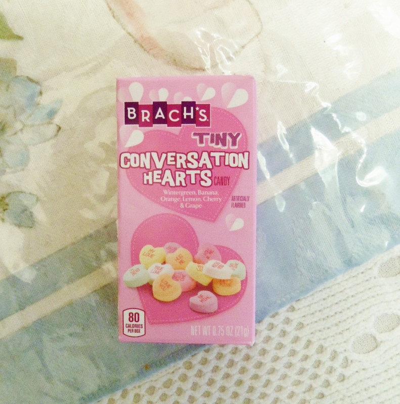 Box of tiny conversation hearts