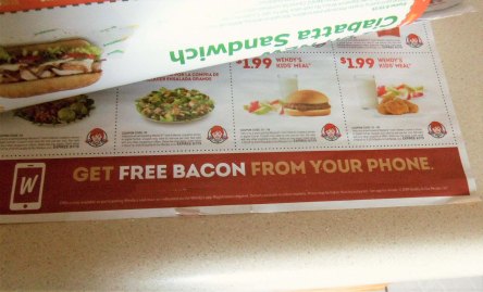 Get free bacon from your phone!