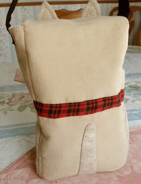 Bitey dog Lunch Bag butt.