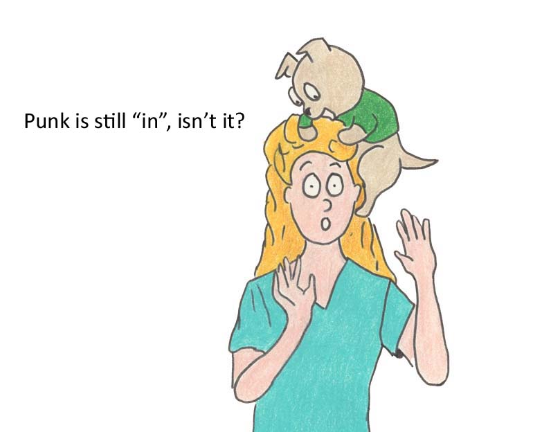 Punk is still "in", isn't it?