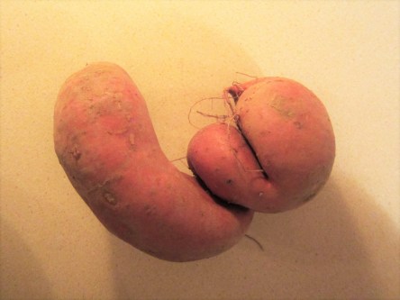 Twisted sweet potato