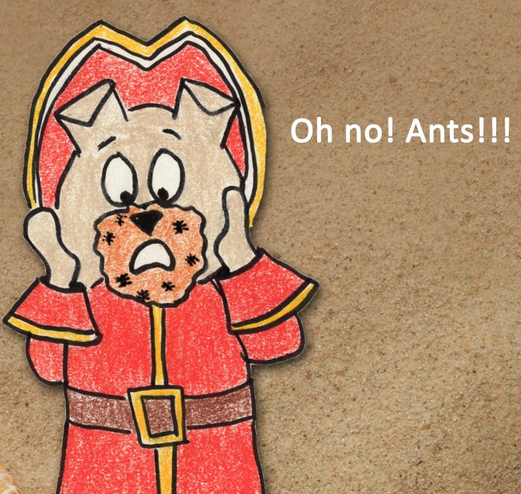 Oh no! Ants!!